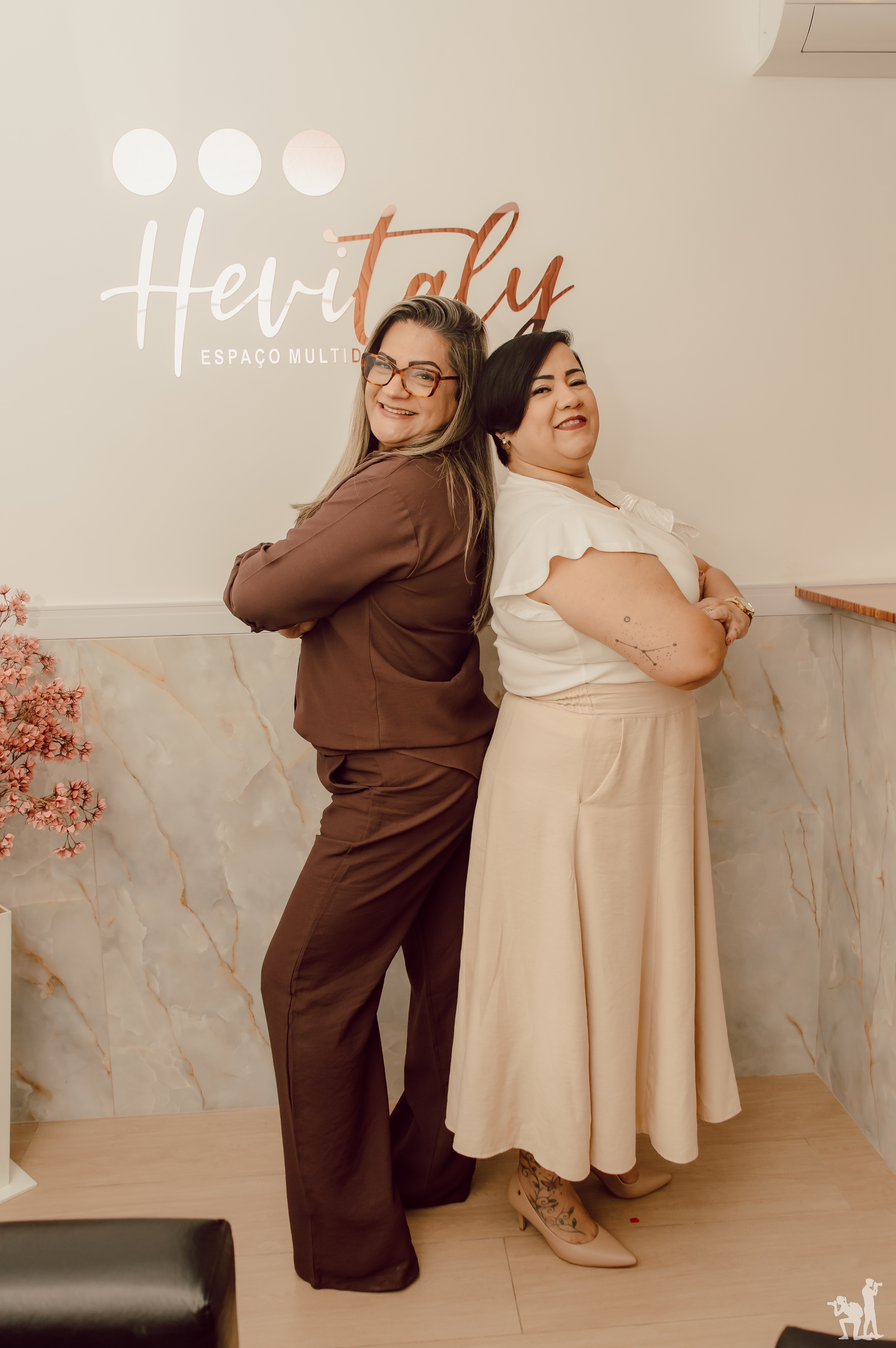 Sócias Luciana e Suzana - Hevitaly